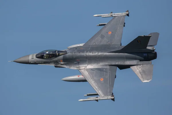 Belçika Hava Kuvvetleri F-16 — Stok fotoğraf