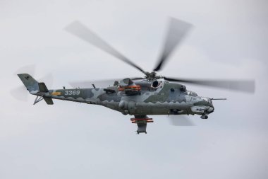 Mi-24 helikopter Demo uçuş
