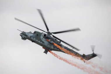 Mi-24 helikopter Demo uçuş