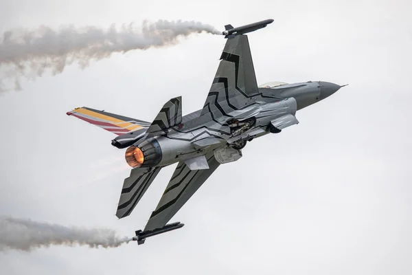 Belgische Luftstreitkräfte f-16 — Stockfoto