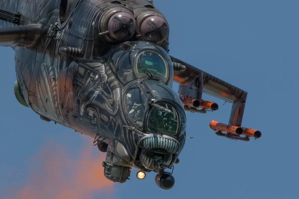 Mi-35 cizí tygr — Stock fotografie