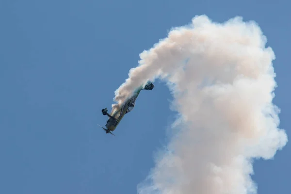 Jurgis Kairys ใน Krakow Airshow — ภาพถ่ายสต็อก