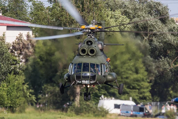 Helicóptero Mi-8 em Cracóvia Airshow — Fotografia de Stock