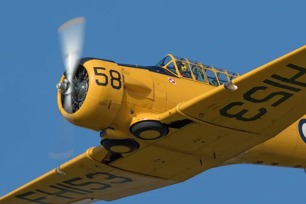 Nordamerikanischer T-6 texaner — Stockfoto