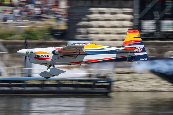 Red Bull Air Race w Budapeszcie — Zdjęcie stockowe