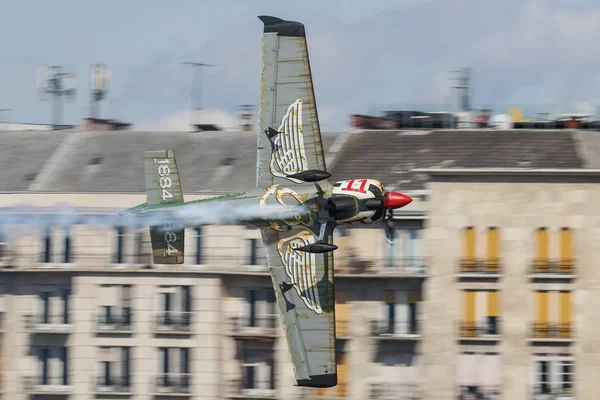 Red Bull Air Race в Будапешті — стокове фото