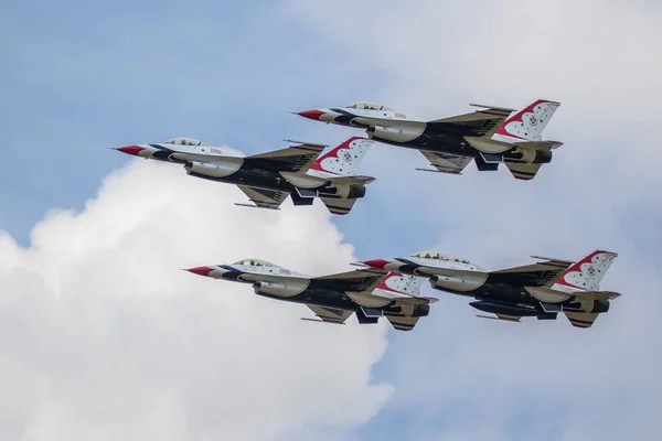 Thunderbirds dell'aeronautica militare statunitense — Foto Stock