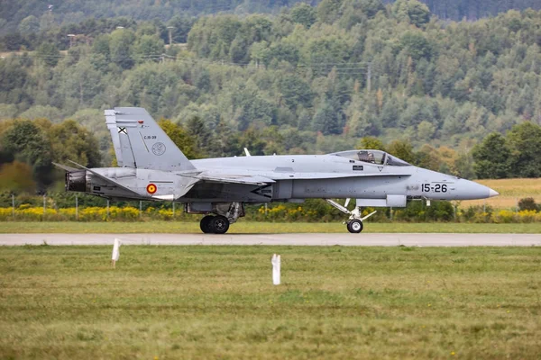 F/A 18 Hornet of Spain Air Force — Stock Photo, Image