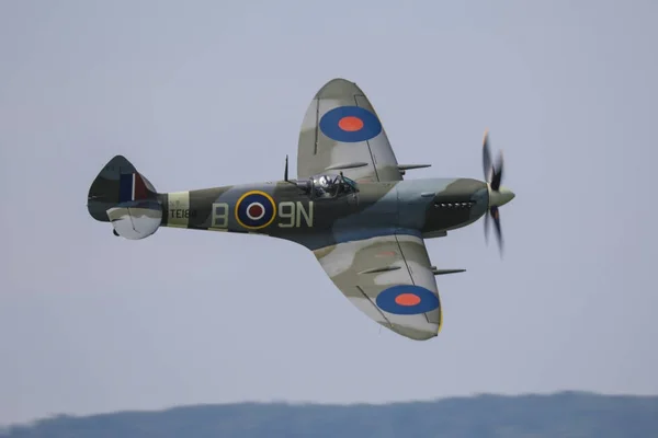 Supermarine Spitfire letu — Stock fotografie