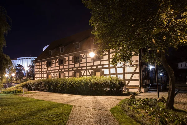 White granary in Bydgoszcz — Stock Photo, Image