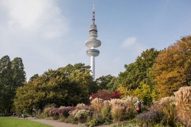 Hamburg - 19.10.2017 Planten un blomen botanik bahçesi 19.10.2017 Hamburg, Almanya
