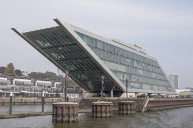 Hamburg - 19.10.2017 Hamburg Hamburg, Almanya 19.10.2017 Modern mimari