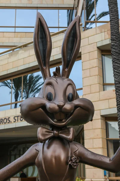 Сша Лос Анджелес 2018 Bugs Bunny Warner Bros Studio 2018 — стоковое фото