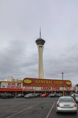 ABD, Las Vegas - 22.03.2018 Stratosphere otel ve casino Las Vegas 21.03.2018 / Nevada, ABD