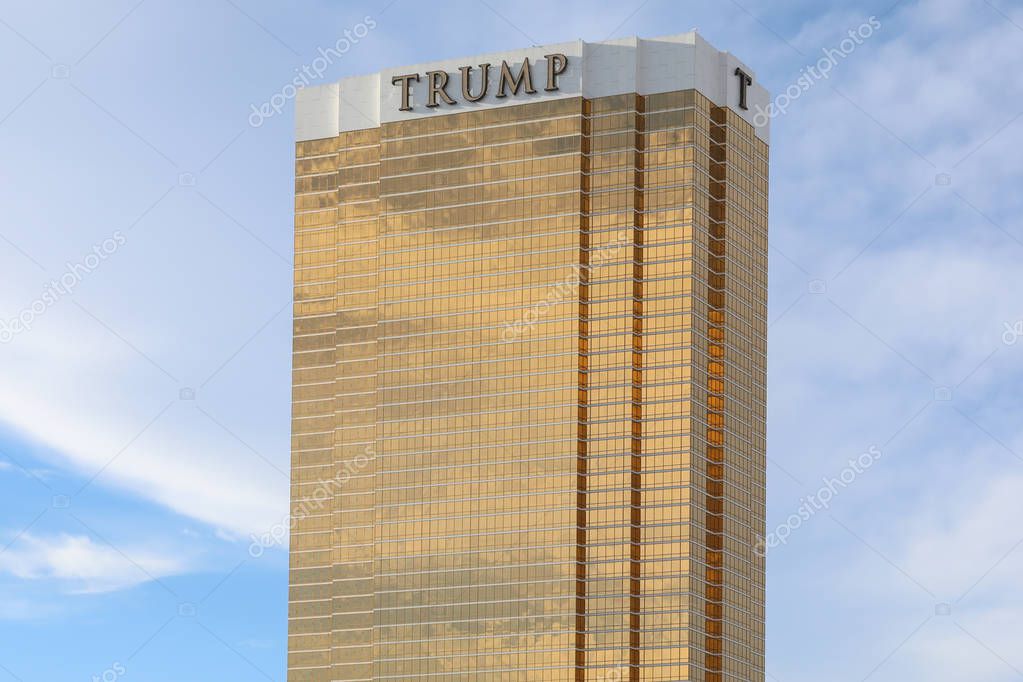 USA, Las Vegas - 22.03.2018 Trump Hotel and Casino in 21.03.2018 in Las Vegas / Nevada, USA