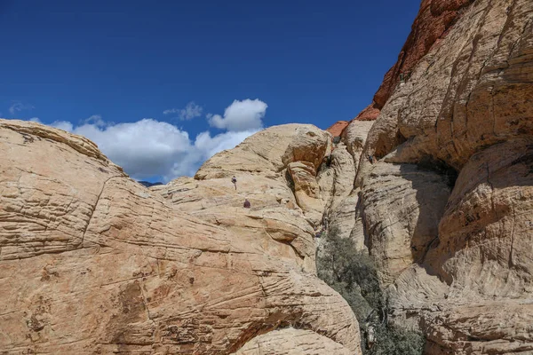 Red Rock Canyon Área Conservação Natural Nevada Parque Nacional Perto — Fotografia de Stock