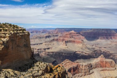 Grandview noktadan Büyük Kanyon görünümü 