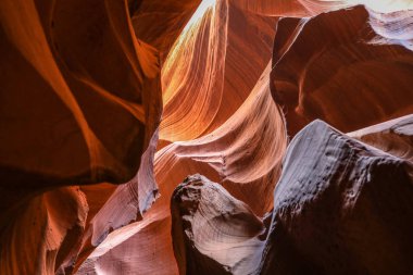 Arizona 'daki Yukarı Antilop Kanyonu