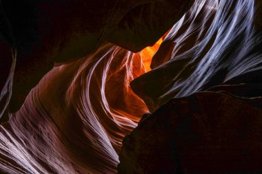 Arizona 'daki Yukarı Antilop Kanyonu