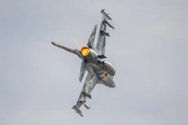 Las Vegas Estados Unidos 2019 Fighting Falcon Voo Durante Aviation — Fotografia de Stock