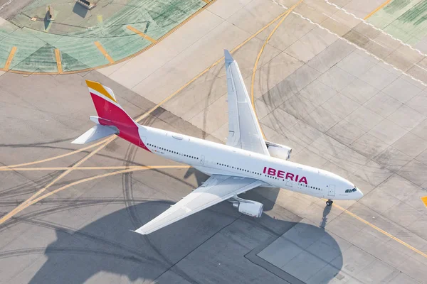 Los Angeles États Unis 2019 Boeing 777 Iberia Airlines Aéroport — Photo