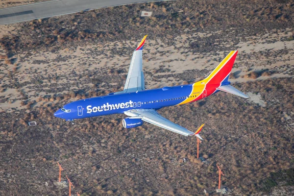 Los Angeles Vereinigte Staaten 2019 Boing 737 Südwest Airlines Internationalen — Stockfoto