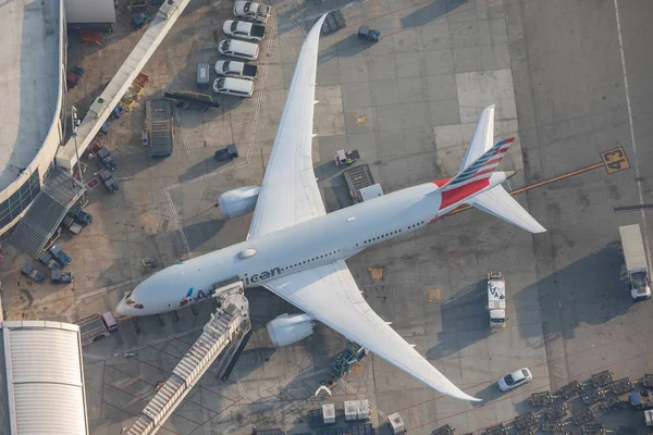 Los Angeles Stati Uniti 2019 Boeing 787 Dreamliner American Airlines — Foto Stock