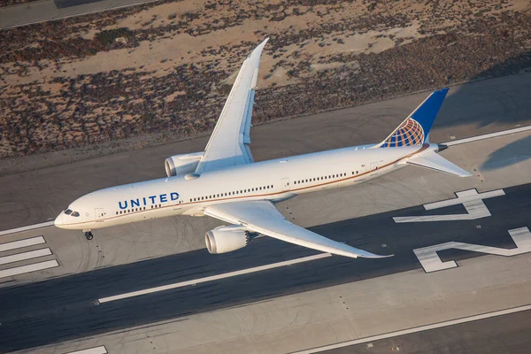 Los Angeles Vereinigte Staaten 2019 Boing 787 Dreamliner United Airlines — Stockfoto