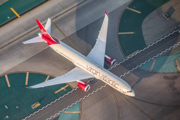 Лос Анджелес Сша 2019 Boeing 787 Dreamliner Virgin Atlantic Международном — стоковое фото