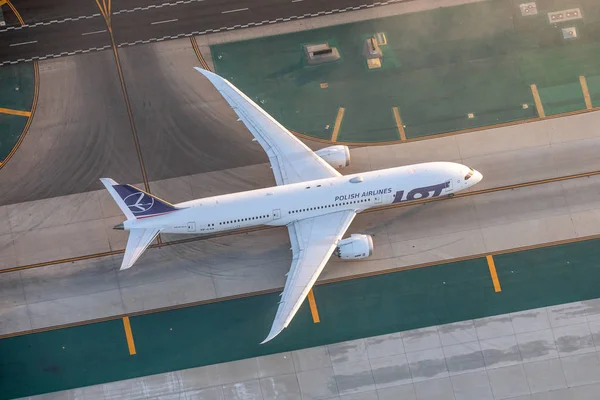 Los Angeles Stati Uniti 2019 Boeing 787 Lot Polish Airlines — Foto Stock