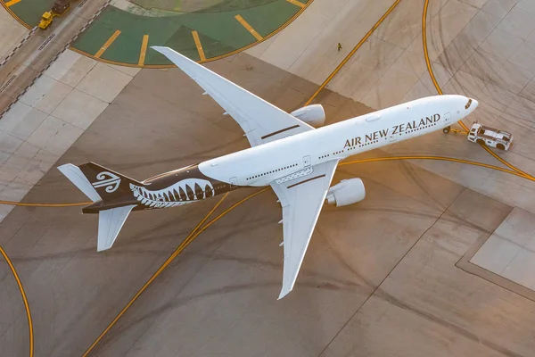 Los Angeles États Unis 2019 Boeing 777 New Zealand Airlines — Photo