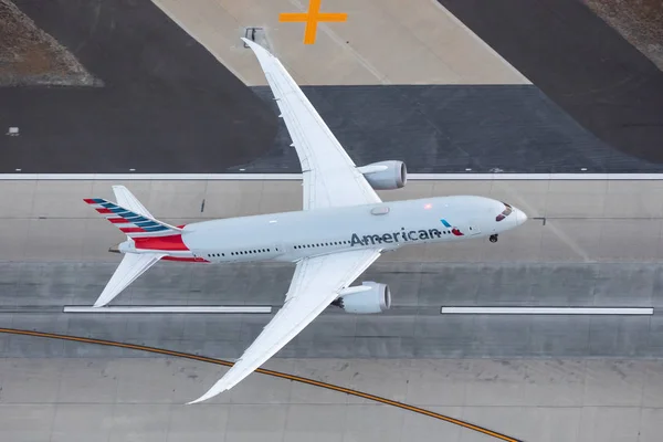 Los Angeles Vereinigte Staaten 2019 Boing 787 Dreamliner Amerikanische Fluggesellschaften — Stockfoto