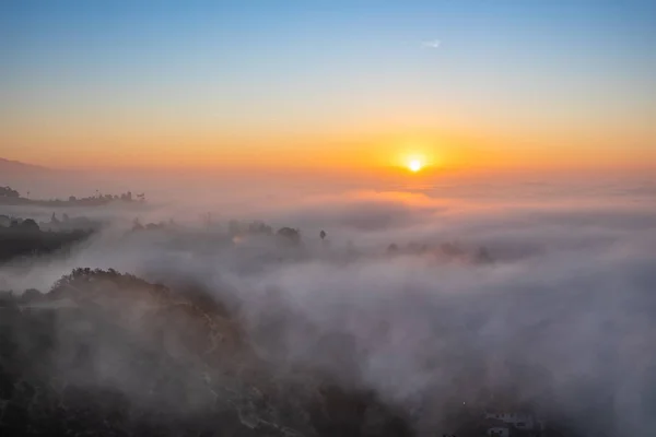 Los Angeles Stany Zjednoczone 2019 Wschód Słońca Griffith Park 2019 — Zdjęcie stockowe