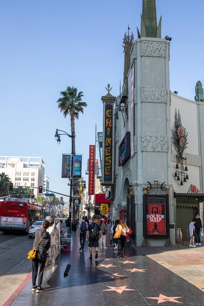 Los Angeles Stati Uniti 2019 Walk Fame Hollywood Los Angeles — Foto Stock