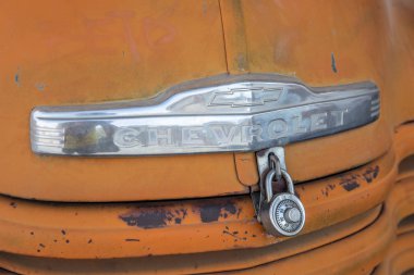 Ludlow, ABD - 14.11.2019 Ludlow hayalet kasabası, 66.11.2019 no 'lu yolda, Ludlow, ABD