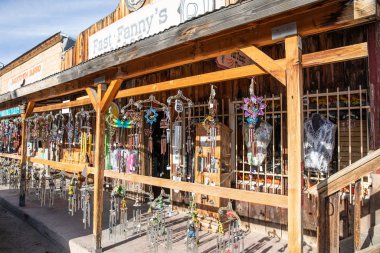 Oatman, ABD - 14.2019 Tarihi Kasaba Oatman, Arizona 14.11.2019, ABD