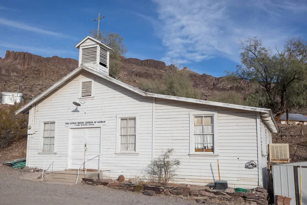 Oatman Usa 2019 Church Historic Town Oatman Arizona 2019 Oatman — Stock fotografie