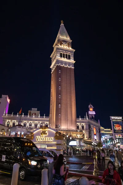Las Vegas Estados Unidos 2019 Venetian Hotel Casino Vegas 2019 — Foto de Stock