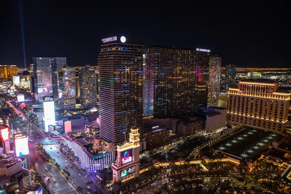 Las Vegas United States 2019 Las Vegas Panorama Eiffel Tower — Stock Photo, Image