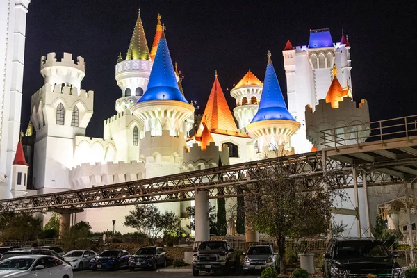Las Vegas Stany Zjednoczone 2019 Excalibur Hotel Casino Vegas 2019 — Zdjęcie stockowe