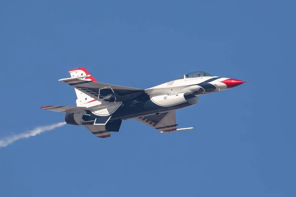 Las Vegas Stany Zjednoczone 2019 Lot Demonstracyjny Usaf Thunderbirds Podczas — Zdjęcie stockowe