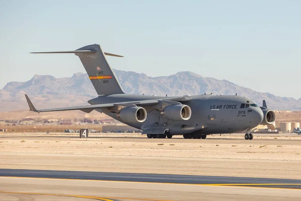 Las Vegas Stati Uniti 2019 Volo Dimostrativo Boeing Globemaster Iii — Foto Stock