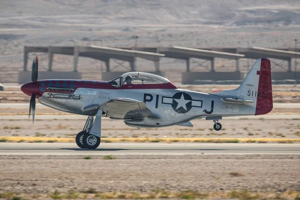 Las Vegas Spojené Státy Americké 2019 Mustang Letu Letecké Přehlídce — Stock fotografie