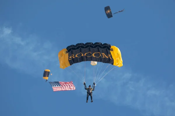 Las Vegas Stany Zjednoczone 2019 Socom Paragliders Aviation Nation Airshow — Zdjęcie stockowe