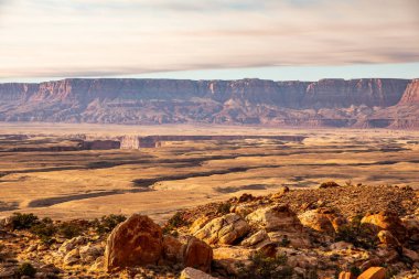 Arizona, ABD - 18.11.2019 Vermilion Cliffs Ulusal Anıtı 18.11.2019 Arizona, ABD