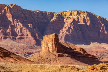Arizona, ABD - 18.11.2019 Vermilion Cliffs Ulusal Anıtı 18.11.2019 Arizona, ABD
