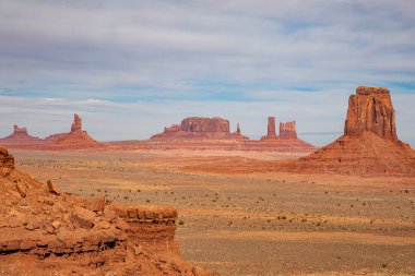 Utah, ABD - 19.11.2019 Monument Valley 19.11.2019 Utah, ABD