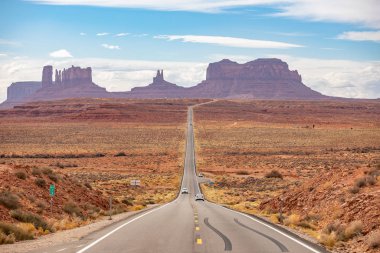 Utah, ABD - 19.2019 Forest Gump Point Monument Valley 19.11.2019 Utah, ABD
