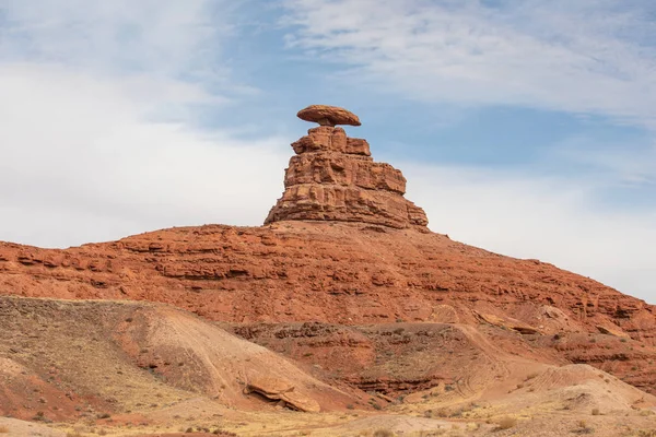 Utah Estados Unidos 2019 Formación Rocas Sombrero Mexicano 2019 Utah — Foto de Stock