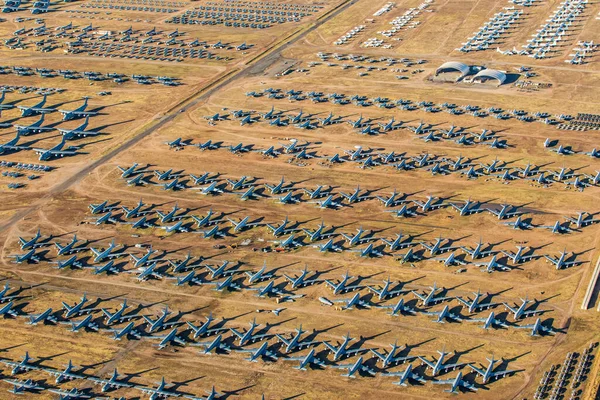 Tucson Usa 2019 Plane Boneyard Tucson 2019 Tucson Arizona Spojené — Stock fotografie